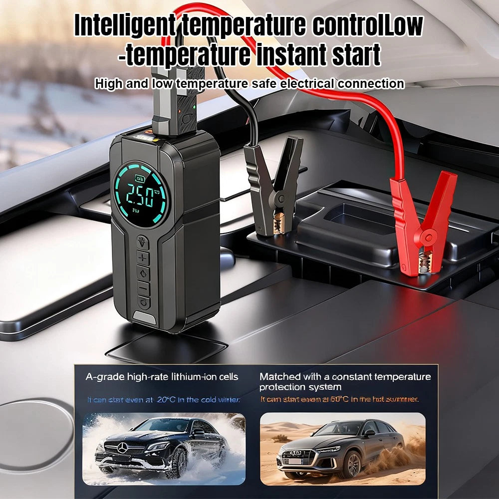 Car Jump Starter Booster Jumper Box Power Bank Battery Charger 100000mAh